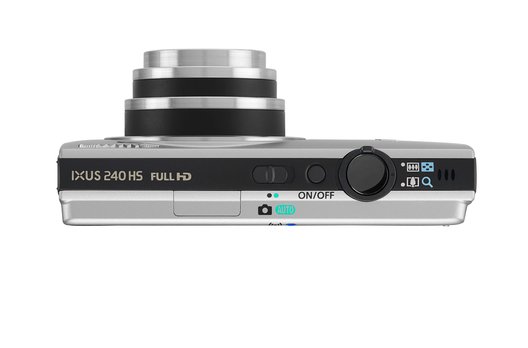 Die Ixus 240 hat einen intelligente AUTO Modus, der 58 Aufnahmesituationen erkennt und danach die Kameraeinstellungen optimiert. Aber auch manuelle Einstellungen sind möglich.