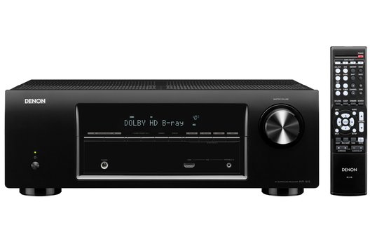 Der AVR-1513 ist mit High Definition Audio-Decodern inkl. Dolby TrueHD and DTS-HD Master Audio und fünf diskreten Endstufen mit identischer Qualität und Leistung (je 100 W) bestückt.