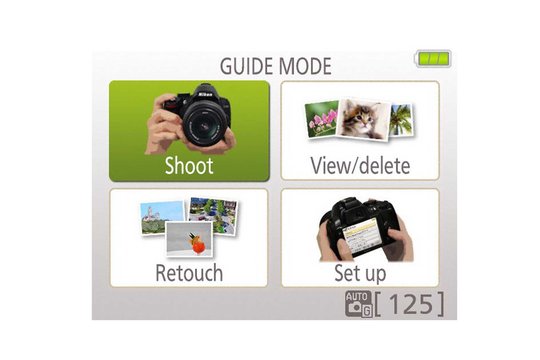 Im Guide-Modus erhält der Nutzer Schritt-für-Schritt-Anweisungen fürs Fotografieren. Im Effektmodus sind 13 verschiedene Effekte für Fotos und Filme verfügbar.