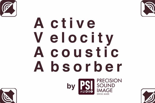 PSI-Audio: Active Velocity Acoustic Absorber (AVAA) ist das Ergebnis eines KTI-Forschungsprojektes (Kooperation: UNI Genf, ETH Lausanne). Mit aktiven Tieftonabsorbern können Räume wirkungsvoll und ohne übliche bauliche Massnahmen akustisch optimiert werden. Das neuartige Prinzip wird erstmals und als Prototyp vorgeführt, natürlich in Verbindung mit PSI-Audio Monitoren.
