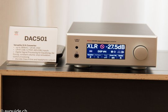 Der DAC202 von Weiss Audio in Uster ist bereits ein Klassiker und immer noch einer der besten DACs überhaupt.