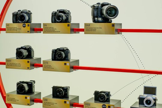 Lumix-Digitalkameras von Panasonic: Mehrere neue Modelle mit beeindruckendem Leistungsumfang, auch bei Viedeo-Anwendungen.