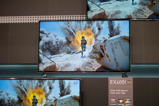 EX 600: 4K-TV.