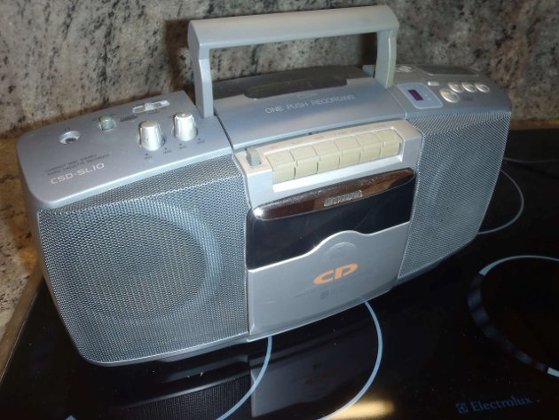 CD-Radio-Kassetten-Recorder Aiwa CSD-SL 10