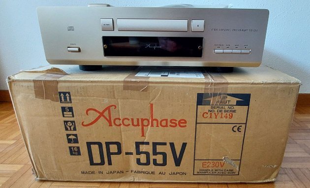 Accuphase DP-55V Champagner-Gold