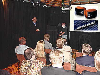 Bose Neuheiten-Demo 2003 in München