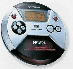 CD-Portable mit Game-Möglichkeit: Philips EXP 521 für 300 Franken.