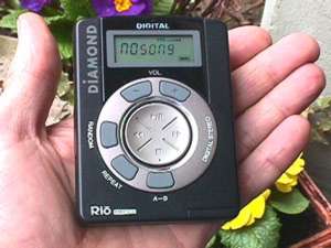 Der MP3-Urspieler, bei welchem sich schon bald kein Teilchen mehr drehte. 