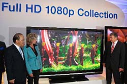 Full-HD mit der maximalen HDTV-Auflösung von 1920 x 1080 Pixeln in progressiver Drastellung ist eines der Hauptthemen der diesjährigen IFA.