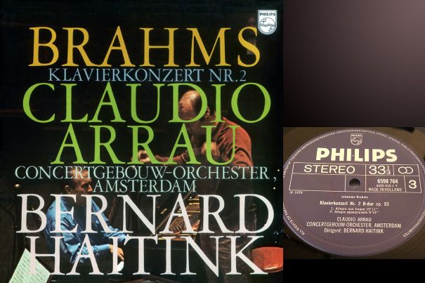 Claudio Aarau, Bernard Haitink, Concertgebouw Orchestra 
(Philips 1970, [Analog Recording] 16/44.1).
