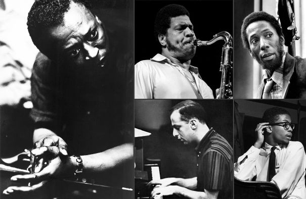 Miles Davis, George Coleman, Ron Carter, Herbie Hancock und Victor Feldman.