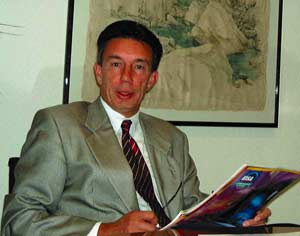 Fritz Neumann, Präsident und Delegierter des Verwaltungsrates der Telion AG, Schlieren