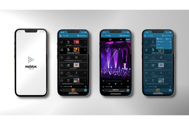 Die Revox Multiuser-App ist eine weitere Möglichkeit für Smartgeräte. Sie ist für mehrere User bezüglich Musikvorlieben und bevorzugten Musikquellen individualisierbar.