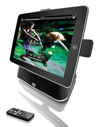 Das Octiv 450 von Altec Lansing ist mit iPad, iPhone und iPod kompatibel 
