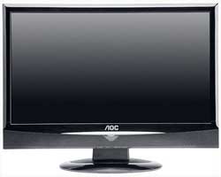 Die beiden Bildschirme 2290 Fwt und 2490 Fwt von AOC eignen sich sowohl als Computerdisplay wie als Fernsher.