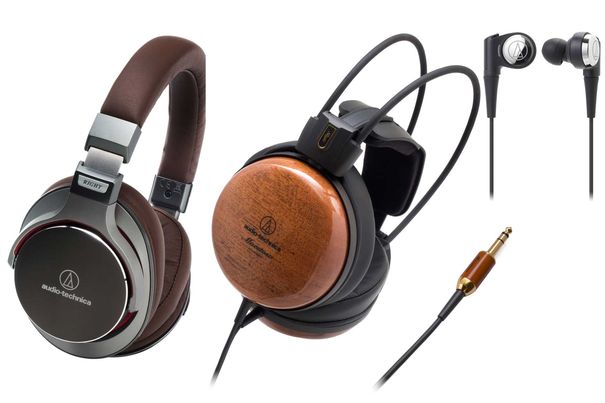 Audio Technica Kopf- und Ohrhörer ATH-W1000, ATH-MSR7, ATH-CKR10