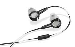 Das In-Ear Headset von Bose gibt Musik in hoher Qualität wieder.