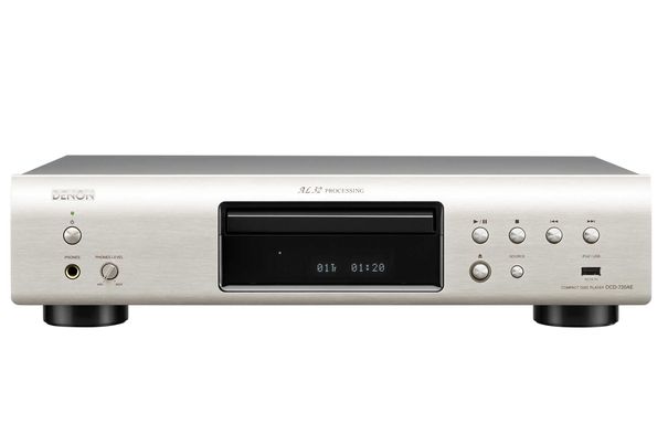 Der CD-Player DCD-720AE unterstützt die MP3/WMA-Wiedergabe von CD-R/CD-RW und verfügt über einen USB-Anschluss.