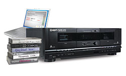 Der Ion Tape 2 PC digitalisiert die in die Jahre gekommenen Audiokassetten und macht sie fit für MP3.