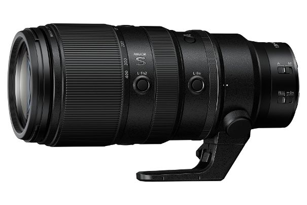 Das NIKKOR Z 100–400 mm 1:4,5–5,6 VR S ist das erste Supertele-Zoomobjektiv für Nikons Z-Bajonett.