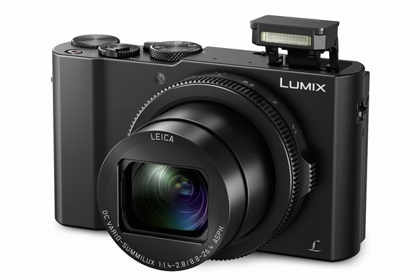 Edle Hightech-Kompaktkamera für die Jackentasche: Die neue Panasonic Lumix LX15 ist ein Lichtriese mit grossem 1-Zoll-Sensor, Leica-Summilux-Objektiv und 4K-Foto/Video-Funktionen.