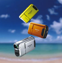 Panasonic setzt auch im 2009 auf SD-Camcorder.