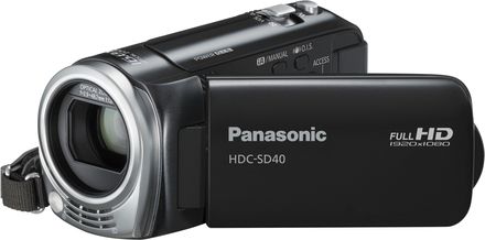 Mit 169 Gramm ist der Panasonic HDC-SD40 ein wahres Leichtgewicht.