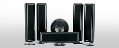 B&W Lautsprecher VM6 für Flachbildschirme