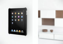 Mit dem iPad Cover und Mount System von Vogel's lässt sich das iPad überall fixieren
