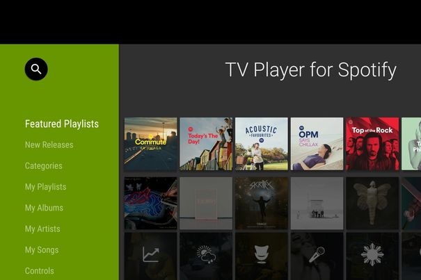 Spotify steht noch nicht offiziell als Android-TV-App zur Verfügung. Mit einer Betaversion lässt sich Musik zwar abspielen, die Box aber nicht via Spotify-Connect nutzen.