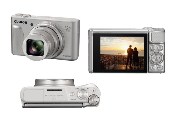 PowerShot SX730 HS, die neue Canon-Kamera mit 40-facher Brennweite.