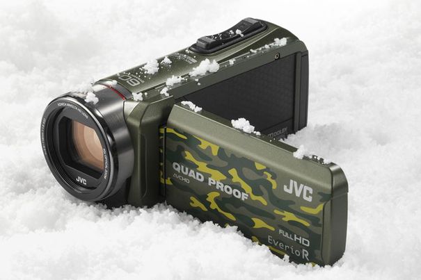 Ständiges Livebild, sofortige Kontrolle und komfortable Wiedergabe auf dem grossen Display direkt an der Kamera sind die Vorteile der JVC-Quad-Proof-Camcorder gegenüber winzigen Actioncams.