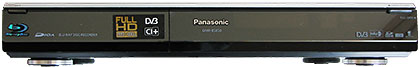 Aussergewöhnlicher Erstling: Der Panasonic Blu-ray/Festplatten Recorder DMR-BS850 mit Satelliten Tuner.