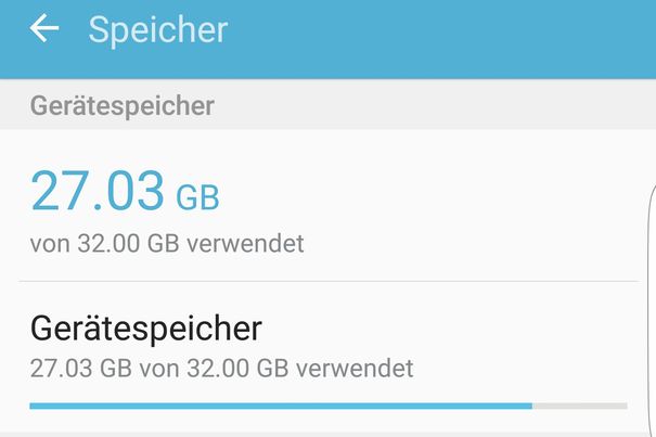 Mangelware im Handyalltag. Der Speicher ist immer schneller voll, als einem lieb ist.