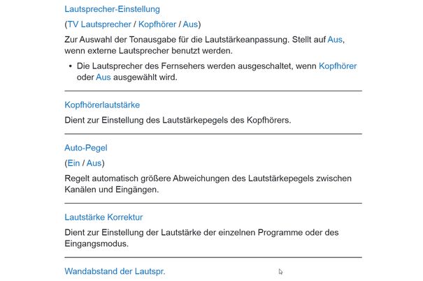 Geht doch! Bei den meisten Panasonic-Modellen lässt sich der Kopfhörer parallel zum Lautsprecher betreiben und sogar dessen Lautstärke getrennt regeln.