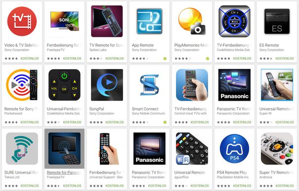 Eine App kann viele Funktionen bieten. Wann merken das wohl die Hersteller der Unterhaltungselektronik?