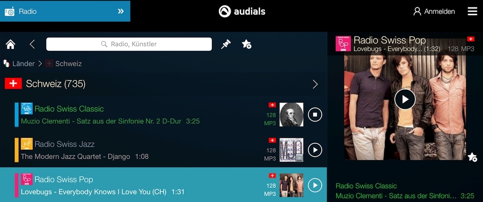 Mit Apps macht das Radiohören mehr Spass