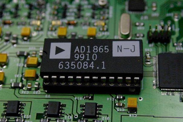 Ein begehrter Vintage-DAC-Chip: der AD 1865.