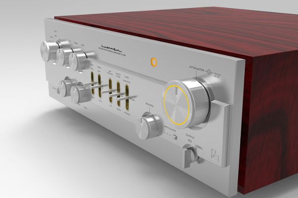 Luxman pflegt seine Design-Tradition und liegt damit voll im Trend. Im Bild der CL-1000.