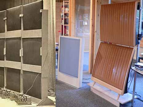 50 Jahre QUAD Elektrostaten und Thorens TD 124 (Raum 9R). Vor 50 Jahren wurde der erste elektrostatische Lautsprecher QUAD ESL57 in Europa eingeführt und war eine Sensation. Dies ist er bis heute geblieben und wird durch die QUAD Musikwiedergabe in Deutschland neu und revidiert angeboten. Zum Jubiläum wird die Spezialversion "Stacked" (zwei Panels übereinander) vorgeführt. QUAD verfolgt das elektrostatische Konzept bis heute in der konsequentesten Umsetzung und erntet dafür immer wieder den Titel "best loudspeaker I know" - zu erleben im Schloss, zusammen mit einer anderen Legende, dem Plattenspieler Thorens TD124, der von Jürg Schopper aus Winterthur in liebevoller und akribischer Arbeit revidiert wird, dazu mit innovativen Ideen aus dem damaligen Entwicklungslabor, die sich erst heute umsetzen lassen. www.quad-musik.de