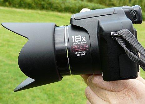 Klein, aber ungemein leistungsfähig: FZ18 mit 18x optischem Zoom