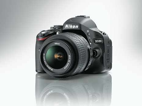 Die Nikon D5100 mit 16Mpx-Fotoauflösung und Full-HD-Video-Aufnahmefunktion war eine Kameras unseres Vergleichs.