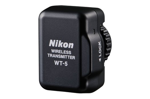 Der WT-5 ist ein kompakter Wireless-LAN-Adapter für geeignete digitale Nikon-Spiegelreflexkameras