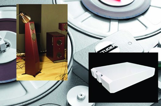 PSI-Audio mit Mayerthaler Assembly und Analog-Audio. Ein High-End Mediacenter und eine perfekt restaurierte Studer Bandmaschine zeigen zwei unterschiedliche, digitale und analoge Zugänge zur Musik. Beide Quellen werden über die unbestechlichen, aktiven Studiomonitore von PSI-Audio aus Yverdon abgehört. (Raum 8, www.mayerthaler.net)