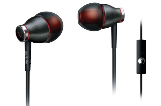 Der In-Ear-Hörer SHE9005A benutzt für seine lautsprecher ein Metallgehäuse, was Vibrationen mindern und dadurch den Klang kalrer machen soll.