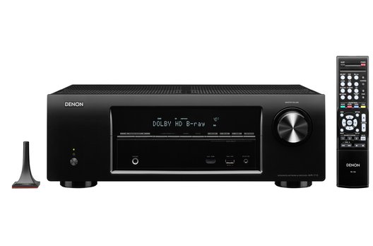 Der AVR-1713 wird mit dem Audyssey MultEQ XT Einmess-System und den Audyssey Dynamic Volume und Dynamic EQ geliefert.