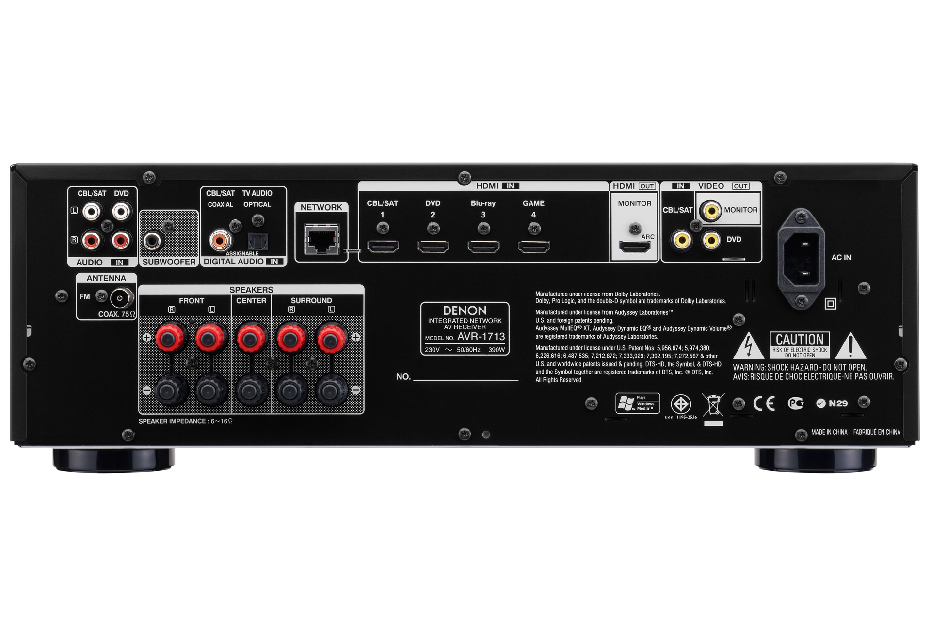 Denon AVReceiver AVR1713 und AVR1513 Einfachere Bedienung