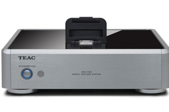 Der DS-H01 von Teac ist ein Baustein mit Dockingstation der H-01-Serie. Der interne Wandler arbeitet mit 24 bit/192 kHz. 