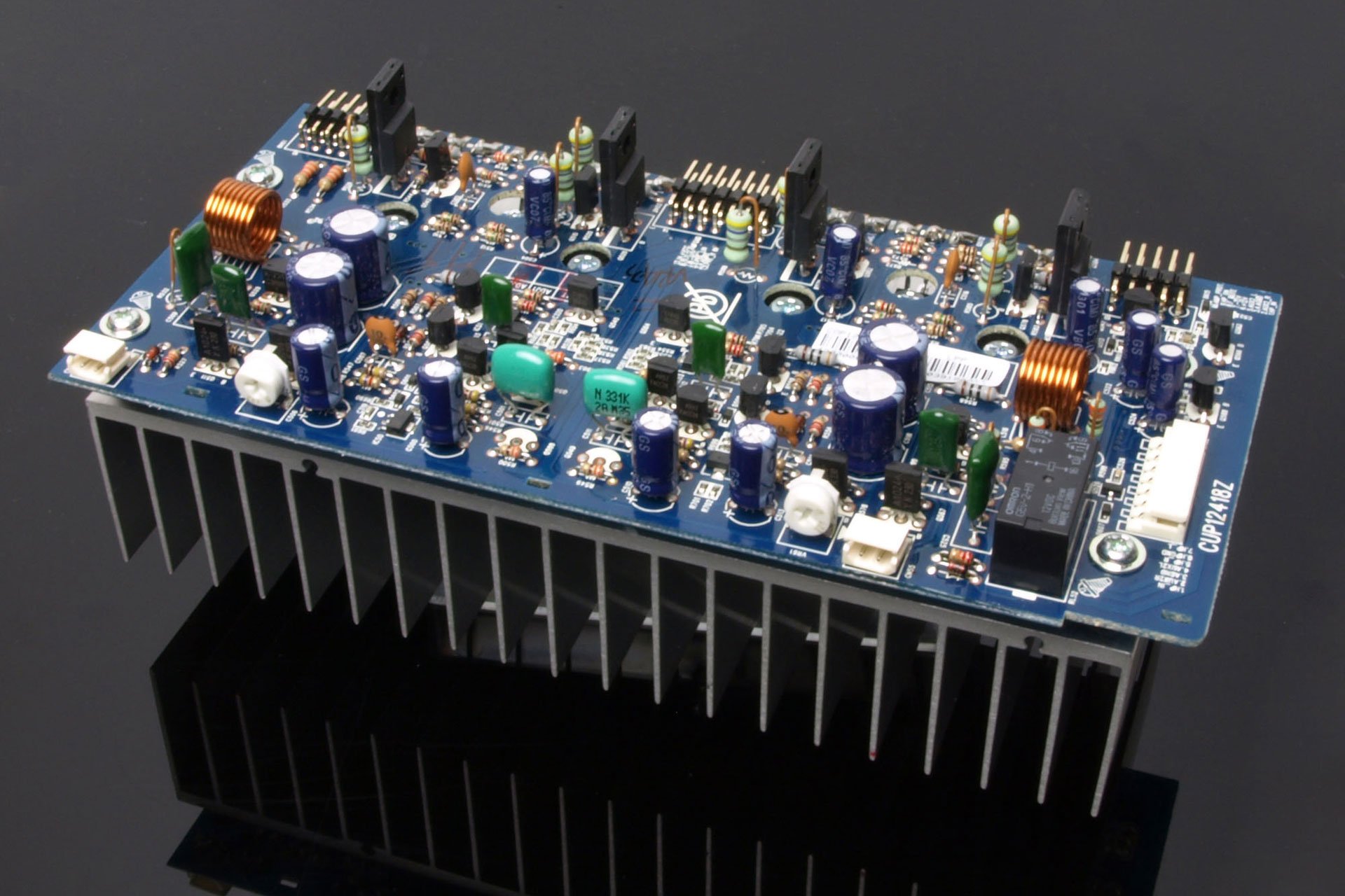 Der Verstärker des NP-H750 ist diskret aufgebaut. Die Elna Silmic Kondensatoren sollen für einen vollen und lebendigen Klang verantwortlich sein.