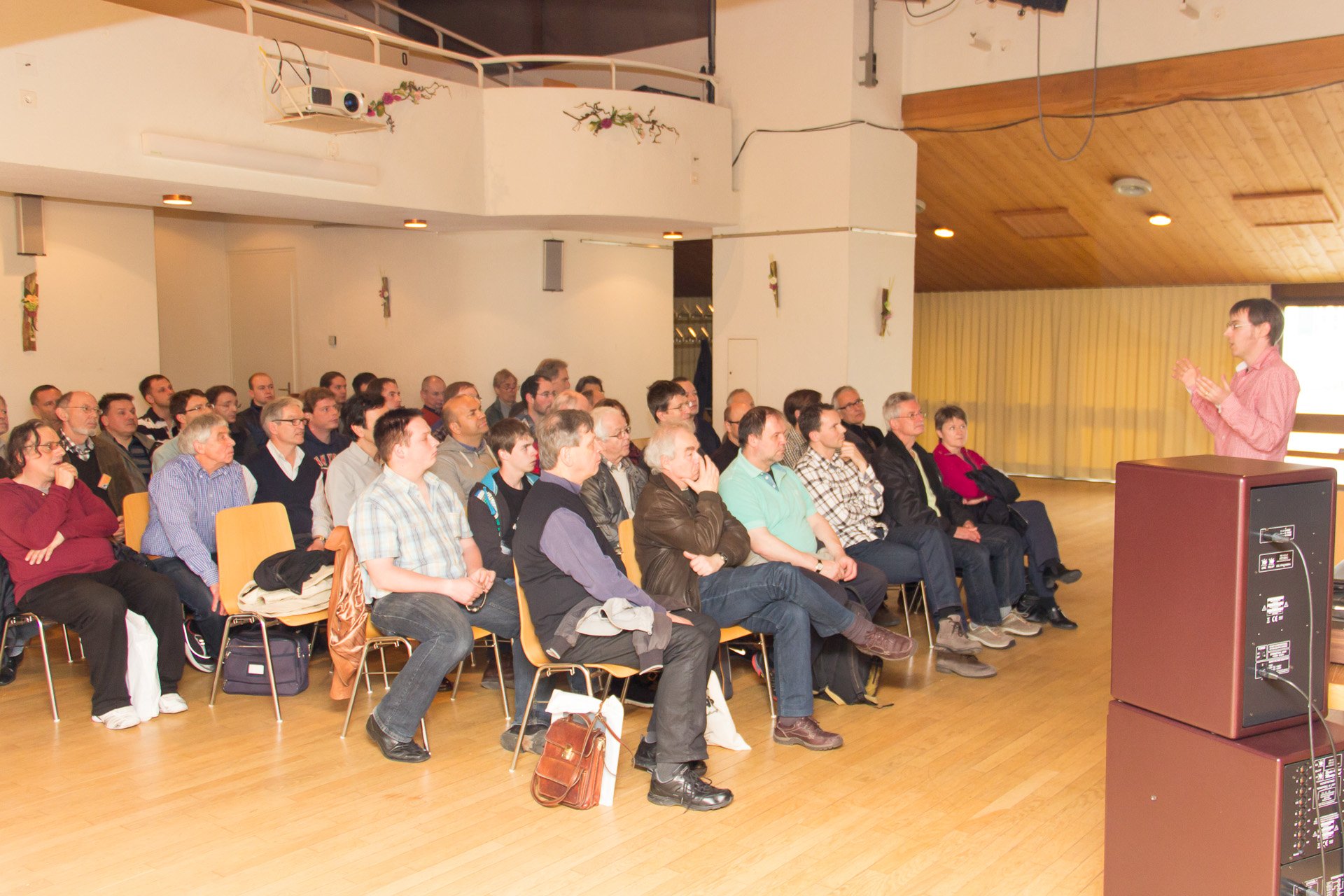 Gut besucht waren die drei Themenvorträge.